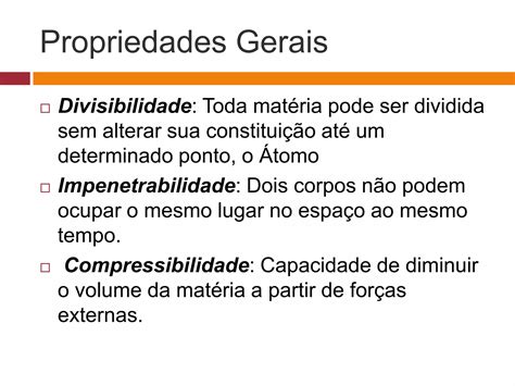 A Mat Ria E Suas Propriedades Ppt