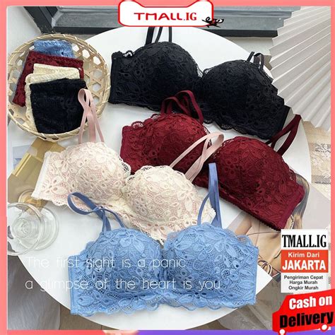 Jual Tmall TM 133 New Bra Wanita Halus BH Model Tanpa Kawat Bahan