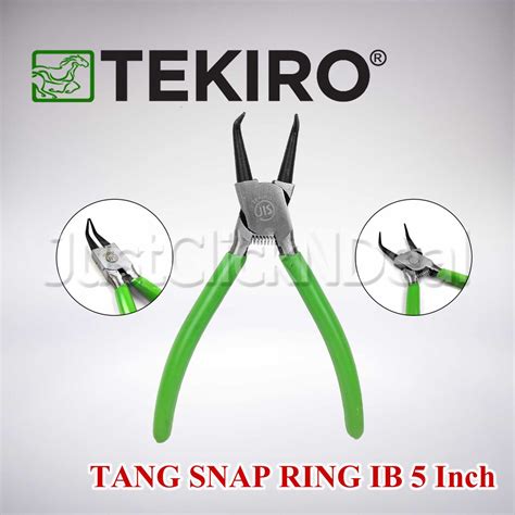 Jual Tekiro Tang Snap Ring IB Snapring Bengkok Tutup Jakmall