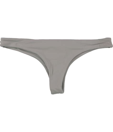 Tavik Womens Ali Mini Bikini Swim Bottom Grey Large EBay