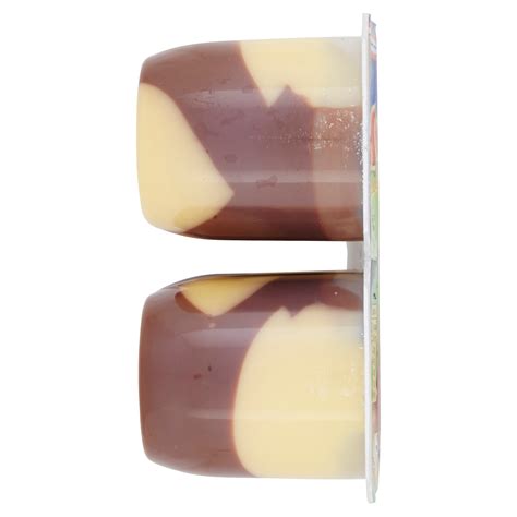 Budino Al Cioccolato Con Macchie Gusto Vaniglia 6x50g Muu Muu Cameo D