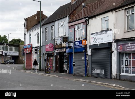 Pinfold Street Darlaston Town Centre West Midlands England Uk Stock