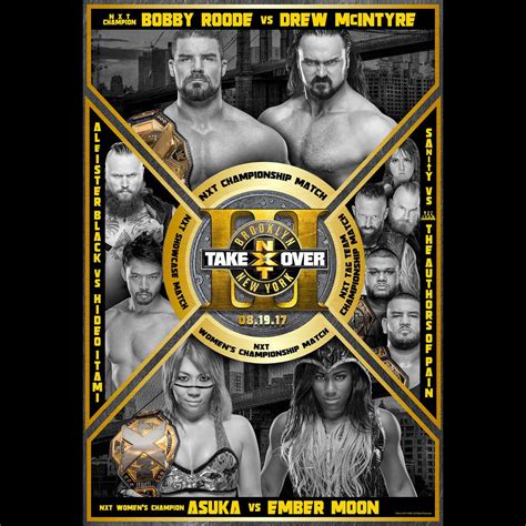 Nxt Takeover Posters Photos Wwe