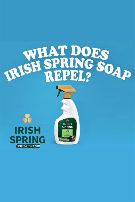 What Does Irish Spring Soap Repel? | Irish spring soap, Irish spring, Irish