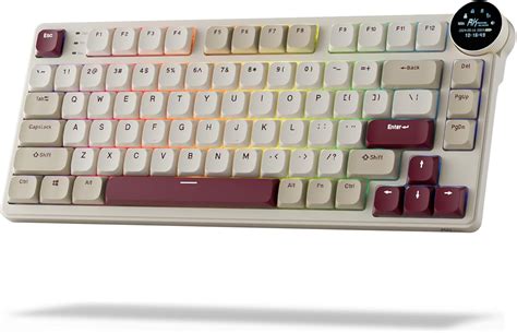Teclado Low Profile - Amazon.com: RK ROYAL KLUDGE N80 Low Profile Mechanical Keyboard w/Smart ...