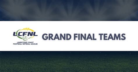 Limestone Coast Football League Grand Finals Teams Times News Group