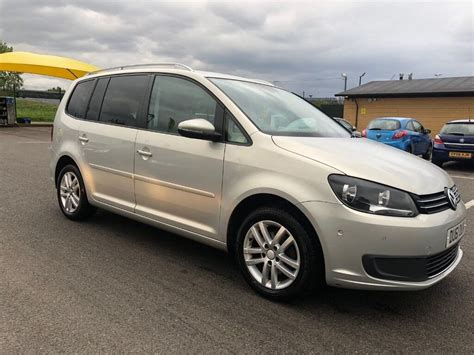 Vw Touran Tdi Semi Auto Silver Pco Ready Beautiful Runner