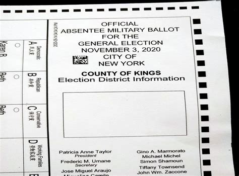 Error Leaves Thousands In Nyc With Flawed Absentee Ballots Absentee