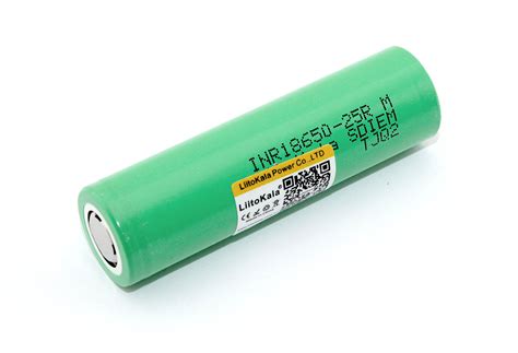 Аккумулятор типа 18650 Li Ion LiitoKala Lii 25R 2500mAh 3 7V 099301