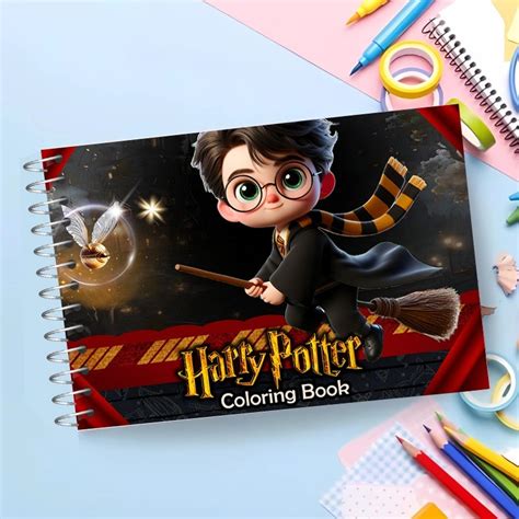 Livro Harry Potter Colorir