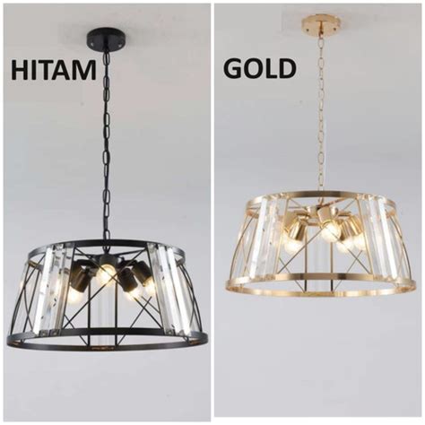 Jual FL 1800 LAMPU GANTUNG 60CM MODERN MINIMALIS MEJA MAKAN ISLAND