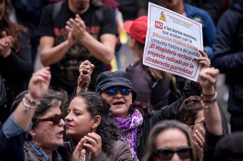 En Imágenes Así Se Vivieron Las Marchas De Fecode En Bogotá El