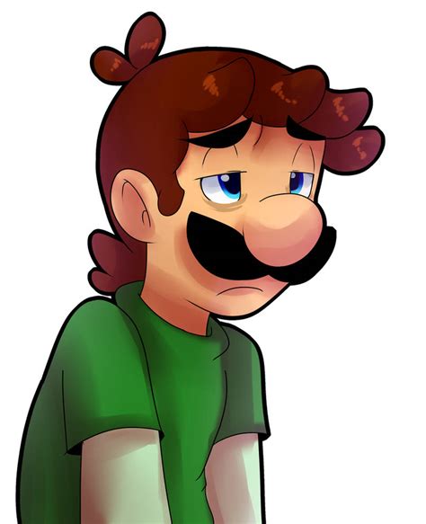 Sad luigi by MarioCatBros123 on DeviantArt