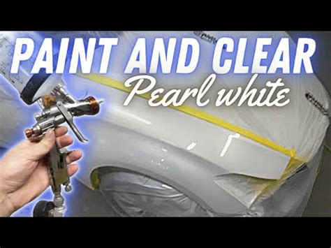 Tips And Techniques To Paint And Clearcoat Pearl White Youtube