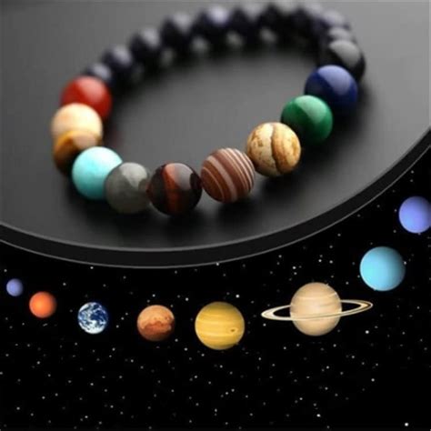 Bracelet Astrologie Solar System Bracelet Natural Stone Bracelets