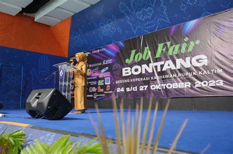 Ikuti Job Fair Bontang Pupuk Kaltim Buka Kesempatan Magang