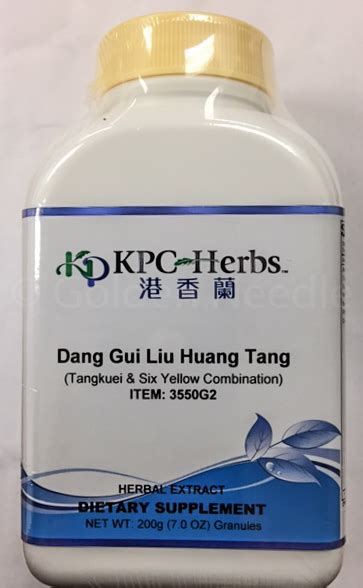 Kpc Herbs Dang Gui Liu Huang Tang Granules G