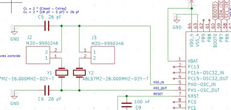 Microcontroller Stm Hardware Design For Clock Electrical