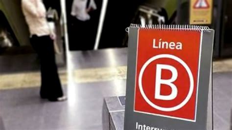 No funciona la línea B de subtes por medida gremial Perfil