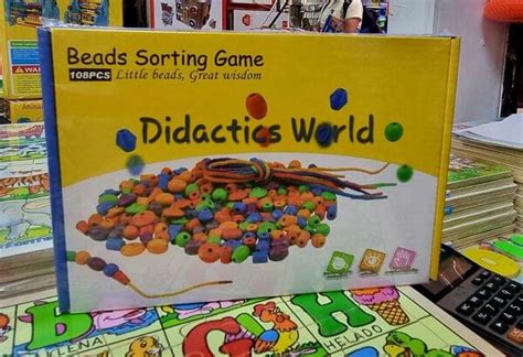 Enhebrados En Cajita Didactic S World Lo Mejor En Juegos Didacticos