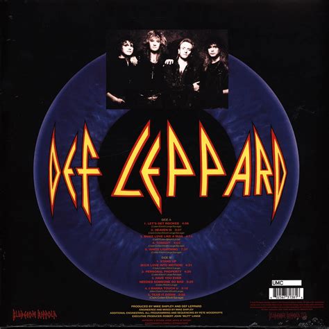 Def Leppard Adrenalize Vinyl Lp 1992 Eu Reissue Hhv