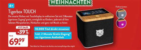 Tigerbox Touch Angebot Bei ALDI Nord 1Prospekte De