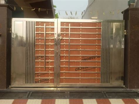 Modern Stainless Steel Gate For Home 8x6 Feet At Rs 1200 Sq Ft In