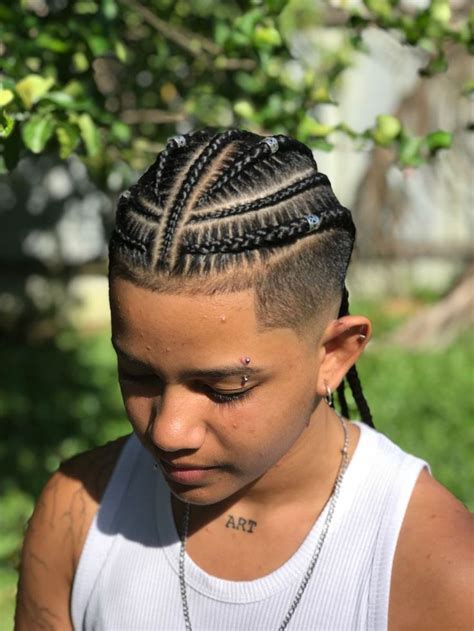 Attractive Men Braided Hairstyle Ideas For Long Hairs In 2024 Cornrow