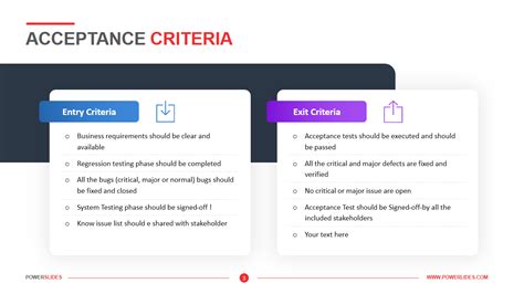 Acceptance Criteria Template Agile Development Templates