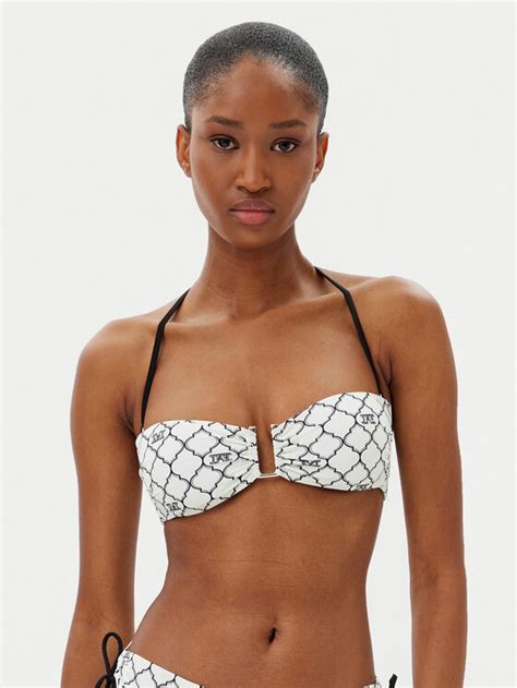 Max Mara Beachwear Bikini Oberteil 2516821259650 Weiß Modivo de