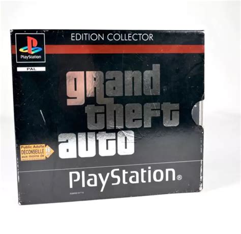 Grand Theft Auto Gta Sony Playstation Ps Edition Collector Cartes Fra