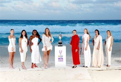 Official Photographs And Draws Released For 2023 WTA Finals Cancun