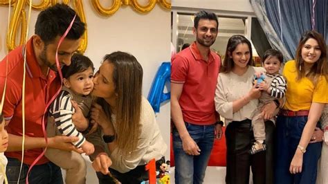 Sania Mirza And Shoaib Malik Celebrate First Birthday Of Their Son