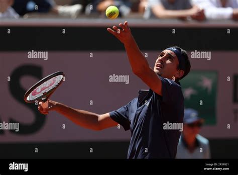 Paris France 04th June 2023 Lorenzo Sonego Of Italy During Day 8 Of