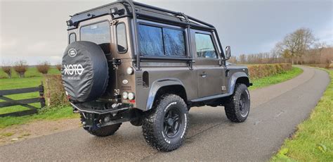 Land Rover Defender 90 L316 Grijs Kenteken Ombouw TransCare BV