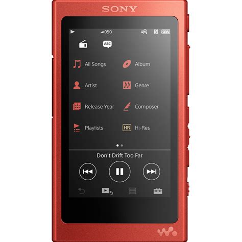 Sony Gb Nw A Walkman Digital Music Player Nwa R B H Photo