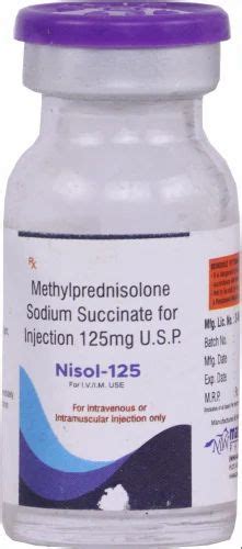 Allopathic Mg Methylprednisolone Nisol Injection At Rs Piece In