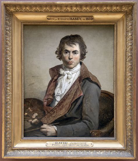 David Jacques L 1794 Self Portrait France 1748 1825 Oil Flickr