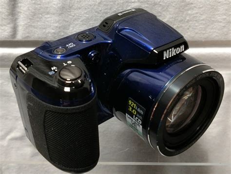 Nikon COOLPIX L810 16.1 MP Digital Camera Blue Complete with Box 26x ...