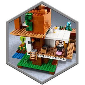 LEGO Kit de construcción Minecraft 21174 La Casa del Árbol Moderna