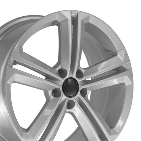 Fits Volkswagen Wheels Vw18 Volkswagen Jetta Rims Silver 18 Inch Rims