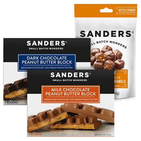 Peanut Butter Lovers Variety Pack Sanders Candy