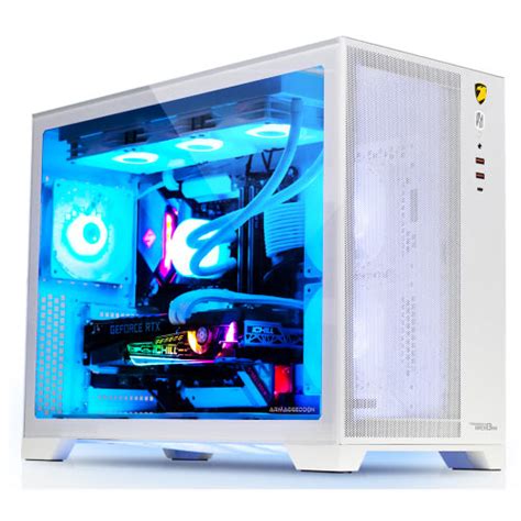 Armaggeddon Gaming Pc Case Tearaxx Apex 13 Air White Stefinet Multimedia