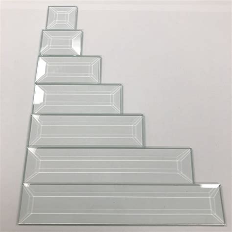 X Rectangle Bevel Glass Box Glass House Store