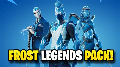 NEW FROST LEGENDS PACK NOW IN THE ITEM SHOP SNOW DRIFT FROST