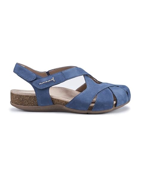 Navy Catskill Ii Sandals Hotter Uk