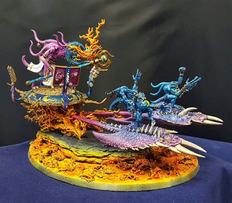 Tzeentch Burning Chariot Fantasy Miniatures Chaos Daemons Warhammer