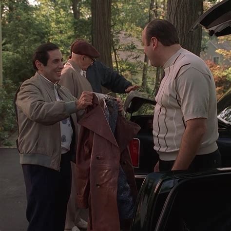 The Sopranos Full Leather Jacket Bamf Style