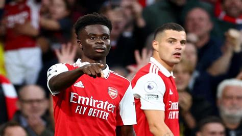 Highlights Arsenal 3 2 Liverpool Premier League Saka Martinelli