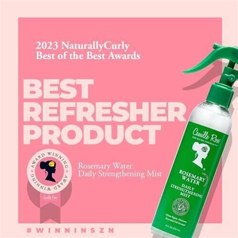 Camille Rose Rosemary Water Daily Strengthening Mist With Peppermint